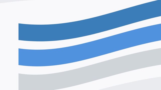 minimalist corporate ribbon background looping presentation vector animation
