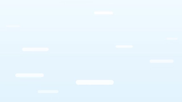 minimalist floating pill shapes looping abstract background animation
