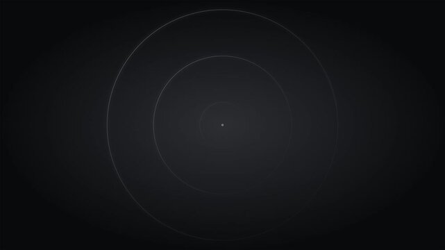 minimalist monochrome gray scale vector shape loop
