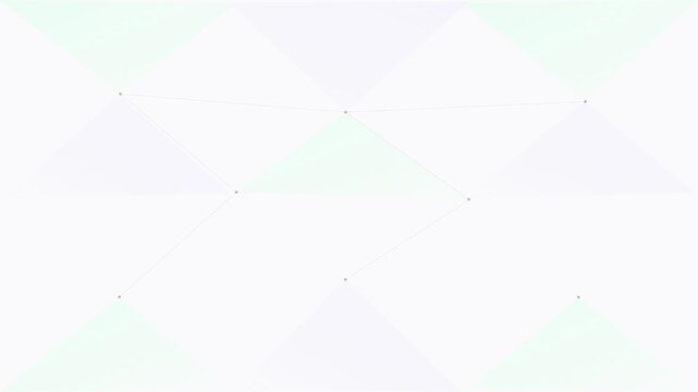 Minimalist Pastel Delaunay Triangulation Modern Vector Design