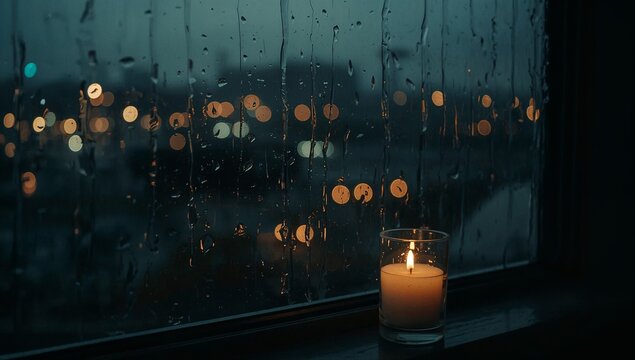candles in the window
