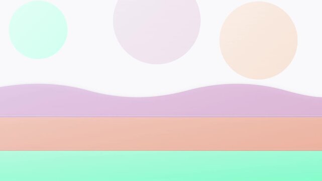 minimalist pastel shifting topography liquid motion background