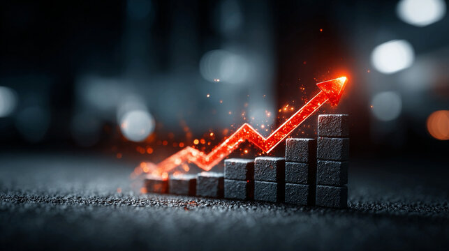 Concept of market share strategy, competitive advantage, revenue increase, profit growth, business growth plan, market expansion, performance improvement,