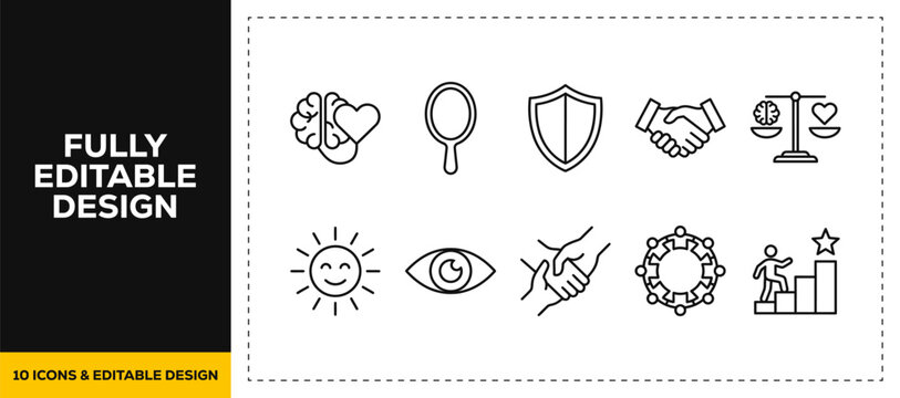 flat vector illustration line art icon bundle set design illustrating digital commerce shopping carts payment processing home delivery logistics transport and retail graphics