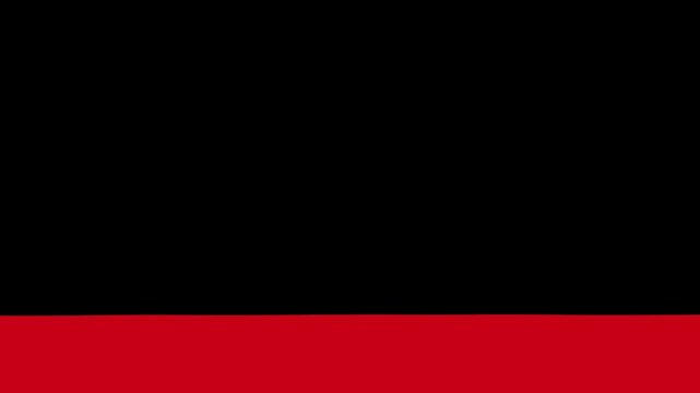 Red Liquid Drops and Splashing Animation on Black Background