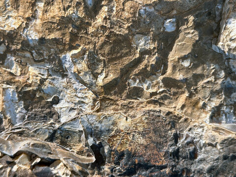 The mountains of the Judean Desert are formed by chalk rocks