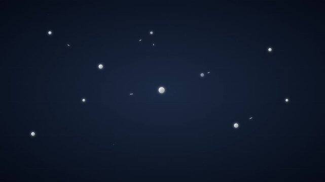 modern corporate neural link navy silver animation