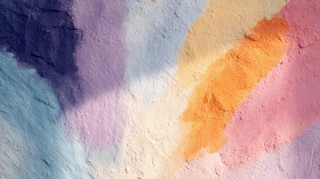 abstract lgbtq pride flag brush strokes texture painted on concrete wall conveying inclusion and diversity