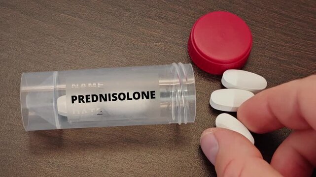PREDNISOLONE corticosteroid for inflammation allergy and immune disorders