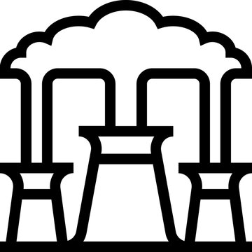 Air Pollution Outline Icon
