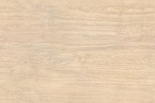Light wood seamless background texture. Top view of beige wooden floor grain pattern.