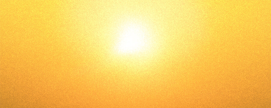 Grain sunset noise gradient background with mesh blend. Gritty vibrant blurred sunrise gradation effect backdrop. Orange and gold summer and autumn tones abstract blur bg. Vector illustration