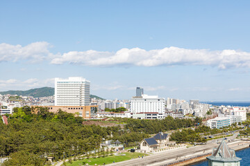 明石海峡大橋から眺める神戸市垂水区 © walkingcow3039
