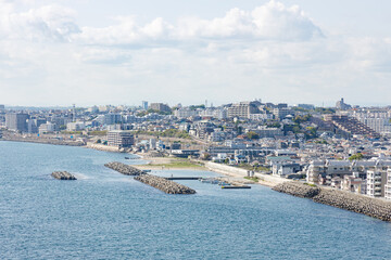 明石海峡大橋から眺める神戸市垂水区 © walkingcow3039