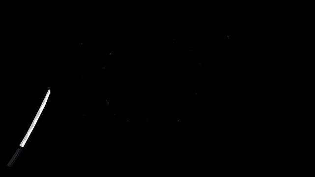 Fast Katana Slash Motion Title