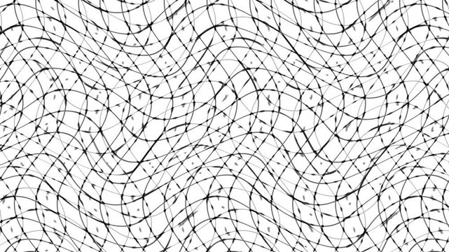 abstract wavy grid pattern with subtle distortion and light gray lines forming a seamless texture, dynamic movement and optical illusion