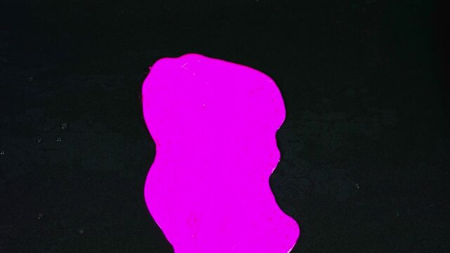 Satisfying Slime Dropping in Slow Motion