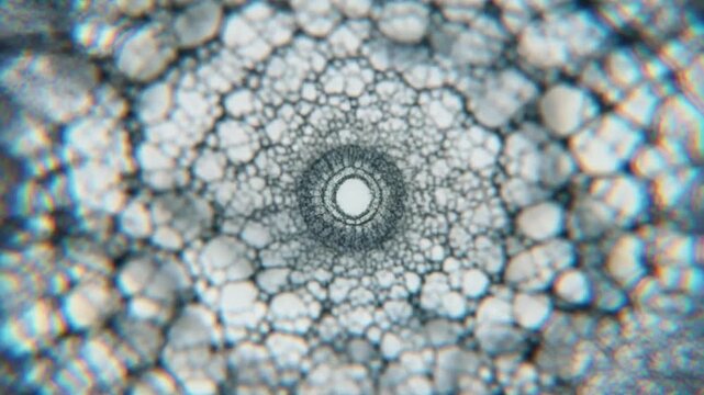 microscopic transformation: virus to crystal geometry journey