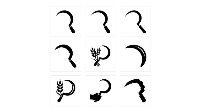 Black symbols on white background.