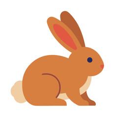 Fototapeta premium Cute Animal Flat SVG Icon