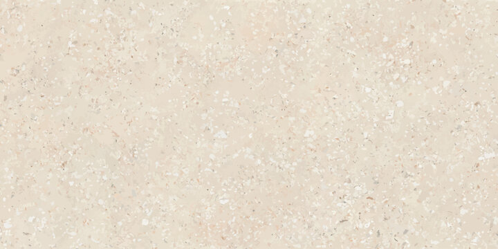 Light beige fine grained terrazzo texture with terrazzo material background minimalist architectural interior construction abstract speckled granulated composite seamless cladding