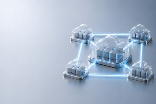 Distributed cloud network connecting resources across multiple locations