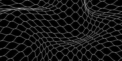 Mesh texture for fishing nets. Seamless pattern for sportswear or soccer goal, volleyball net, basketball hoop, hockey, athletics. Abstract net background for sports © Haikal
