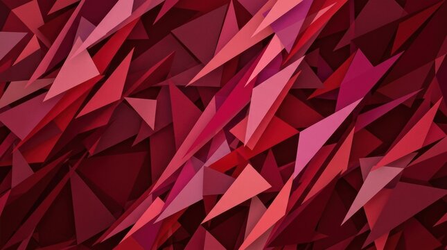 Vibrant Modern Abstract Background with Geometric Shapes and Futuristic Gradient Design for Black pink red shape