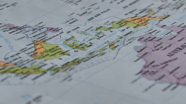 Map of the Indonesian archipelago