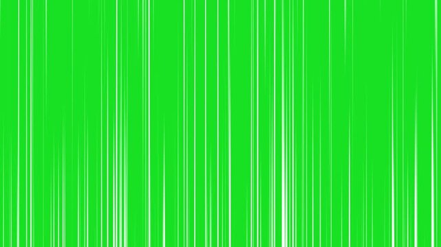 White speed lines isolated on a black background. Anime comic book Action speed lines animation effects.Super light speed exposure light lines,Anime speed line background animation on black.