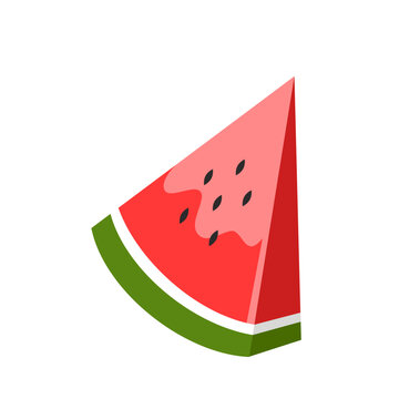 watermelon vector illustration