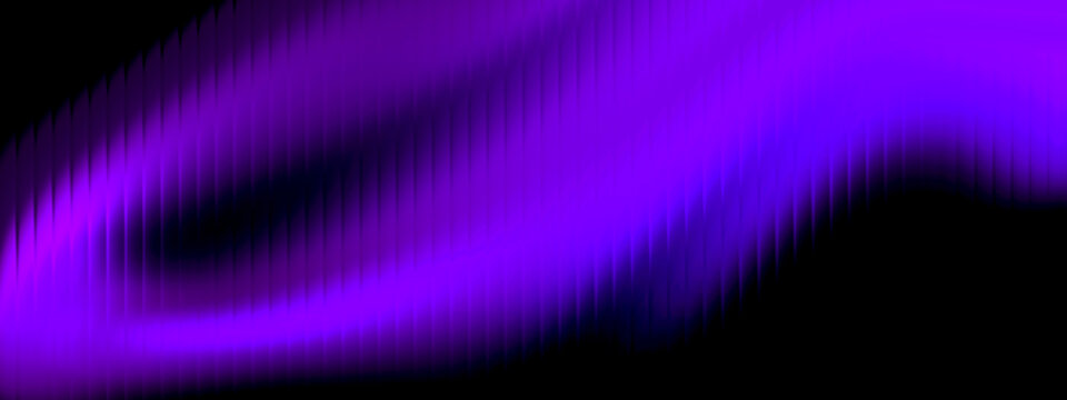 Purple Black Abstract Gradient Background with Glowing Neon Waves, Vertical Light Streaks, Soft Blurred Texture, and Futuristic Flow for Posters, Banners, Wallpapers, Covers, and Digital Design