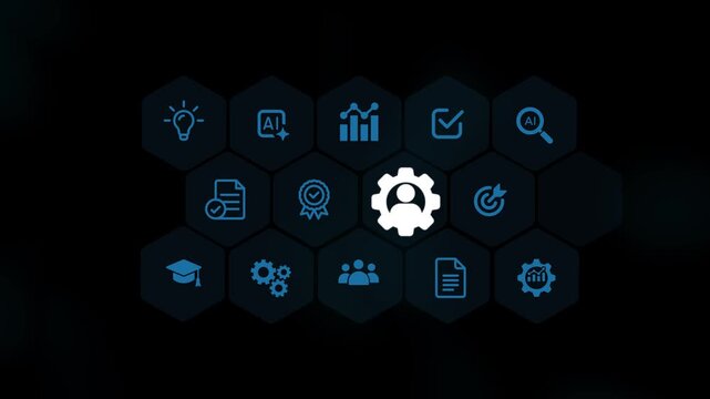 Change management, organizational transformation, process improvement, employee engagement, business agility, transition strategies, cultural. Motion graphics 4k video