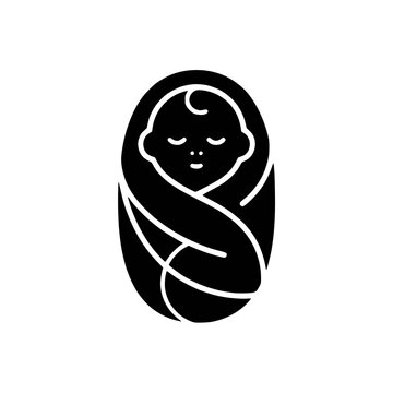 Baby wrapped in a swaddle represents the gentle care and warmth provided to a newborn in early childhood.