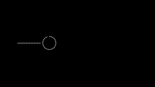 Animated 3 Steps Infographic Progress Line Element