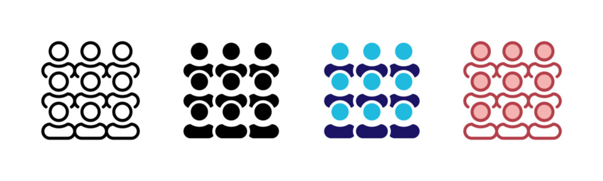 Overpopulation Icons, Multi Style Icon Set