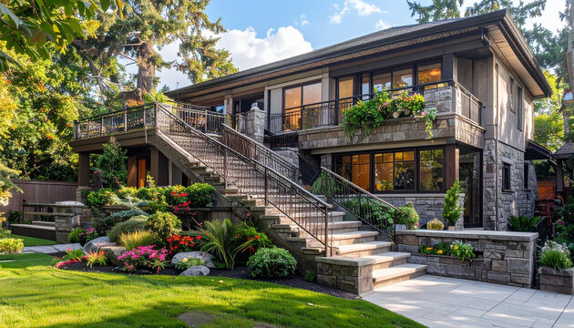 Luxury residential exterior property