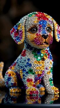 Gemstone dog concept