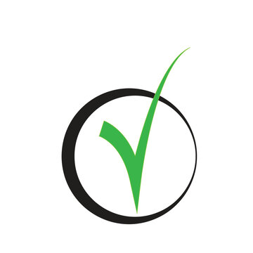 Check Mark Verification Icon Vector