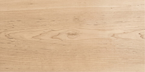 Natural wood grain texture, featuring warm beige tones and distinct knot patterns, creating a rustic and organic surface perfect for design or material representation. © DreamPixel Art