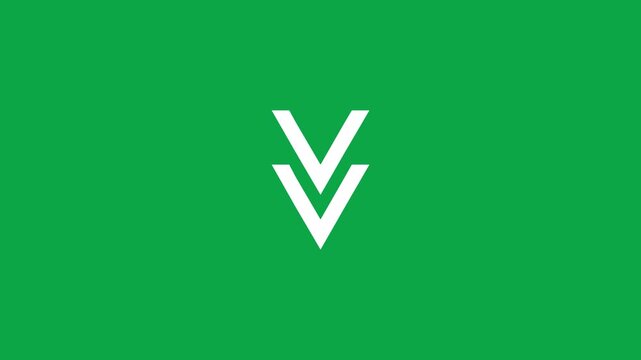 Minimalist double chevron arrow icon, simple downward directional symbol
