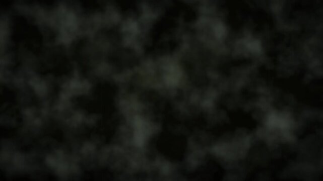 Soft Smoky Clouds Drifting Through A Dark Grunge - Seamless Halloween Motion Background