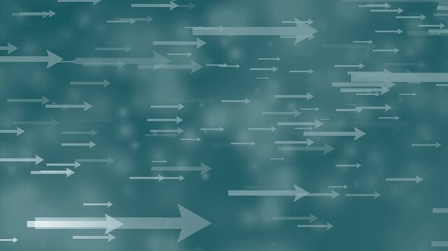 Arrow Going Up Clean Blue Line Gradient Background Loop Material
