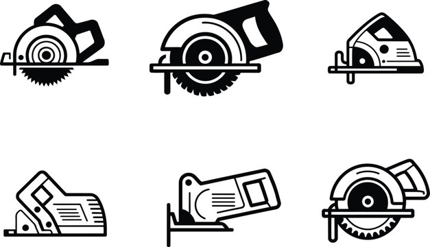Circular saws and electric saws for wood cutting and construction work tools