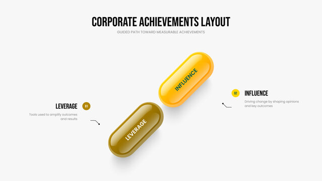 Investor Profile Two Element Diagram Slide Design. Consulting Plan Frame Layout Vector Illustration. Service Development 2 Option Infographic Slideshow Template.