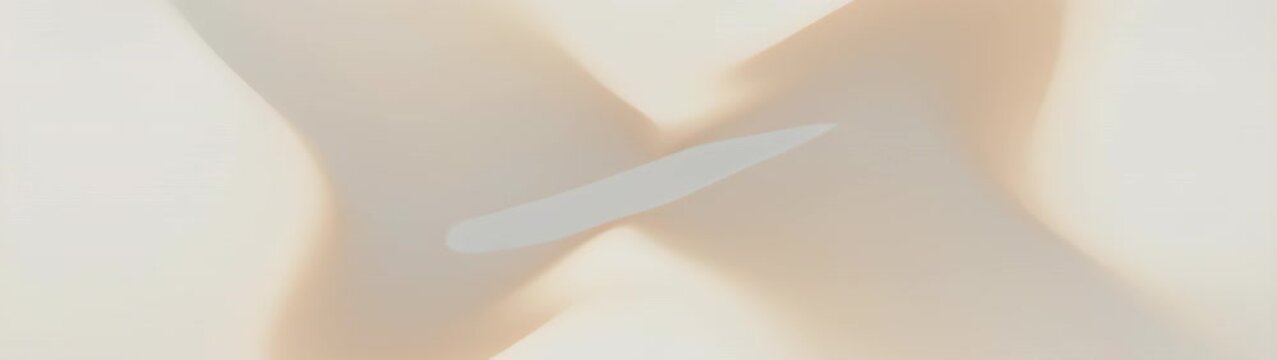 Soft cream and beige hues creating a neutral modern minimalist backdrop Gentle curves forming an ethereal pattern.