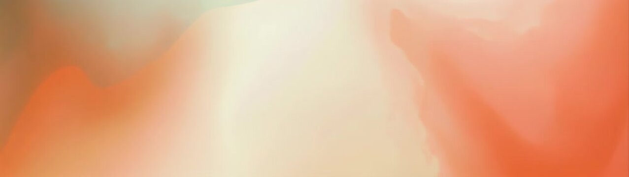 Gentle gradient transitioning smoothly from peach and muted green into warm cream creating a placid and comforting visual.