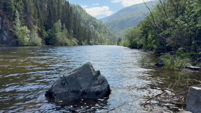 Lake in the mountains