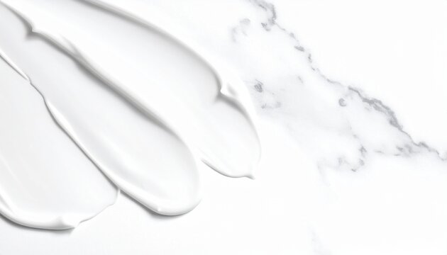 Close-up view of white ceramic dental crowns on model.