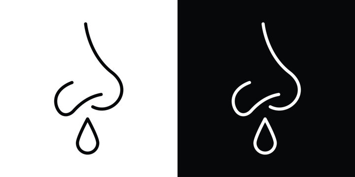 Runny nose icon